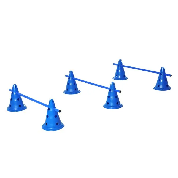3 Set of Dog Agility Equipment Jumps Kit - Blue