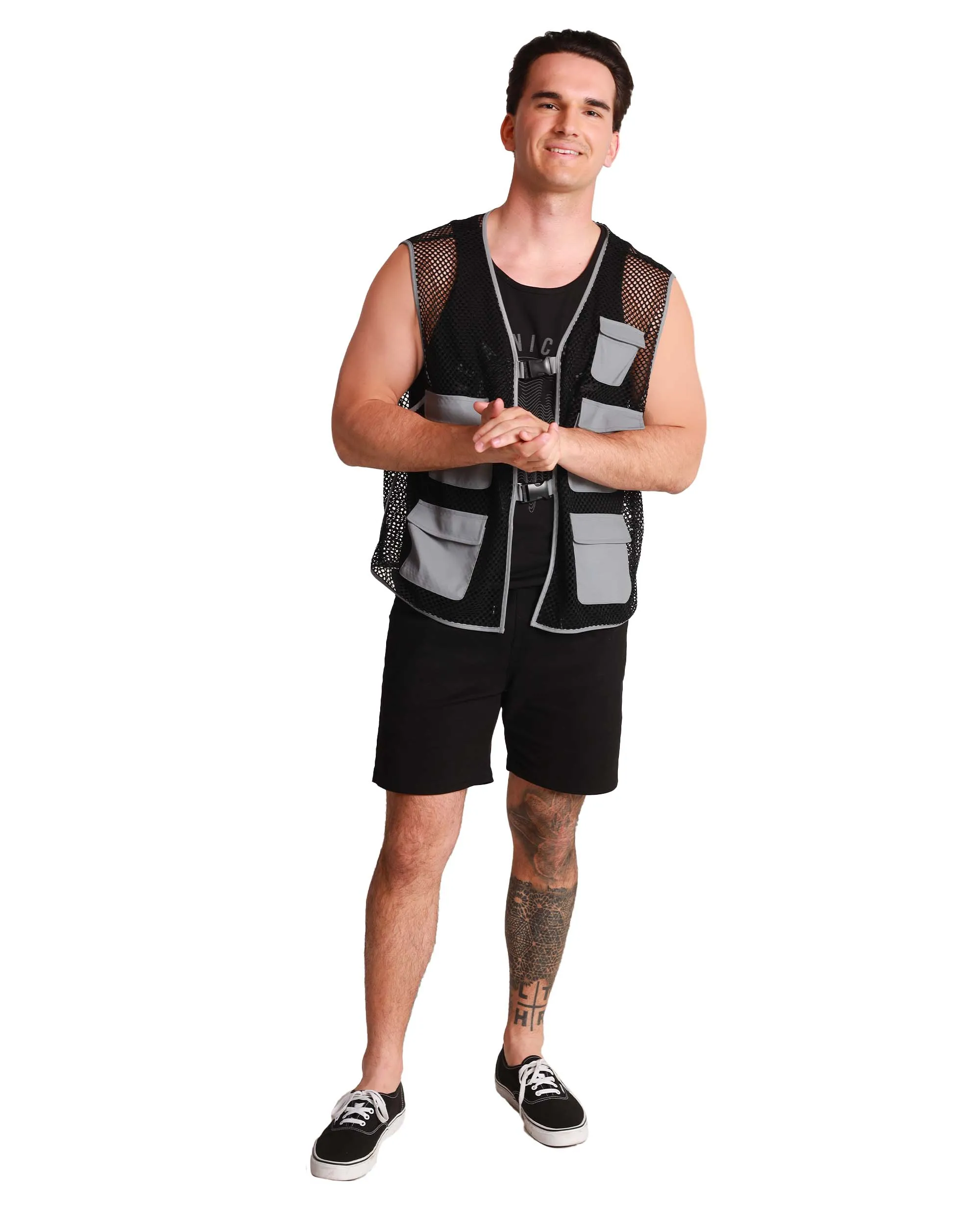Delaying Tactic Reflective Fishnet Vest